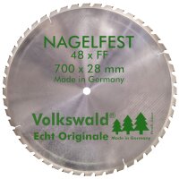 Volkswald® HM-Sägeblatt FF 700 x 28 mm Z= 48...