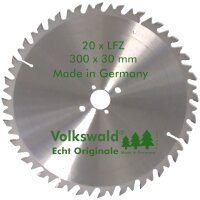 Volkswald® HM-Sägeblatt LFZ 300 x 30 mm Z= 20
