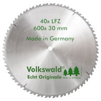 Volkswald® HM-Sägeblatt LFZ 650 x 30 mm Z= 40