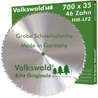 Volkswald® HM-Sägeblatt LFZ 700 x 35mm Z= 42