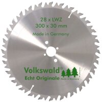 Volkswald® HM-Sägeblatt LWZ 300 x 30 mm Z= 28...