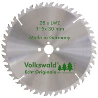 Volkswald® HM-Sägeblatt LWZ 315 x 30 mm Z= 28...