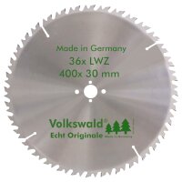Volkswald® HM-Sägeblatt LWZ 400 x 30 mm Z= 36...