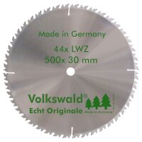 Volkswald® HM-Sägeblatt LWZ 500 x 30 mm Z= 44