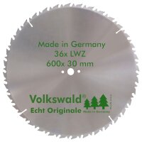 Volkswald® HM-Sägeblatt LWZ 600 x 30 mm Z=36