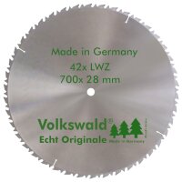 Volkswald® HM-Sägeblatt LWZ 700 x 28 mm Z= 42