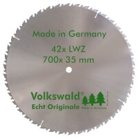 Volkswald® HM-Sägeblatt LWZ 700 x 35 mm Z= 42