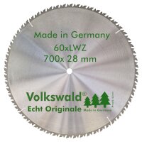 Volkswald® HM-Sägeblatt LWZ 700 x 28 mm Z= 60