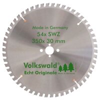 Volkswald® HM-Sägeblatt SWZ 350 x 30 mm Z= 54