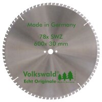 Volkswald® HM-Sägeblatt SWZ 600 x 30 mm Z=78