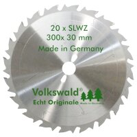 Volkswald® HM-Sägeblatt SLWZ 300 x 30 mm Z= 20