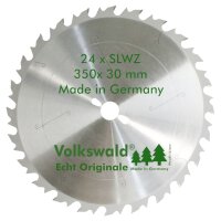 Volkswald® HM-Sägeblatt SLWZ 350 x 30 mm Z= 24