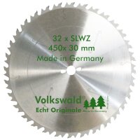 Volkswald® HM-Sägeblatt SLWZ 450 x 30 mm Z= 32