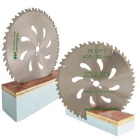 Volkswald® HM-Sägeblatt TFZ 400 x 30 mm Z= 28