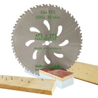 Volkswald® HM-Sägeblatt TFZ 500 x 30 mm Z= 36