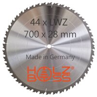 Holzboss® HM-Kreissägeblatt 44 x Zahn LWZ 700 x...