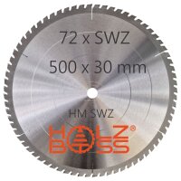 Holzboss® HM-Sägeblatt  500 x 30 mmØ  SWZ...