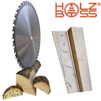 Nagelfest mit Spanabweiser " Holzboss® HM-Sägeblatt FF-S 600x30mm
