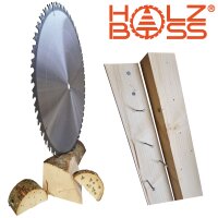Nagelfest mit Spanabweiser " Holzboss® HM-Sägeblatt FF-S 700x28mm
