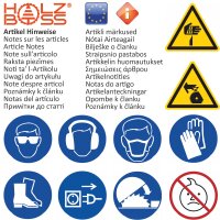 Nagelfest mit Spanabweiser " Holzboss® HM-Sägeblatt FF-S 700x30mm