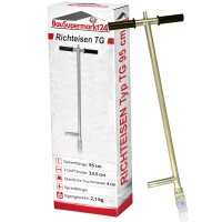 Richteisen T-Griff Typ TG 95 cm verzinkt Pflasterrichteisen
