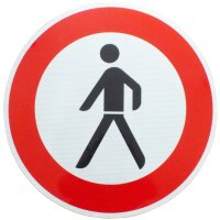 ORIGINAL Verkehrsschild Nr 259 Verbot für...