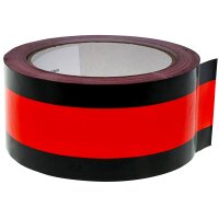 Abdeckband für Schilder 50 mm x 33 m schwarz/orange...