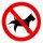 Verbotsschild Schilder mit Sonder Symbol VERBOT Pinkeln Hund Schild Verkehrszeichen